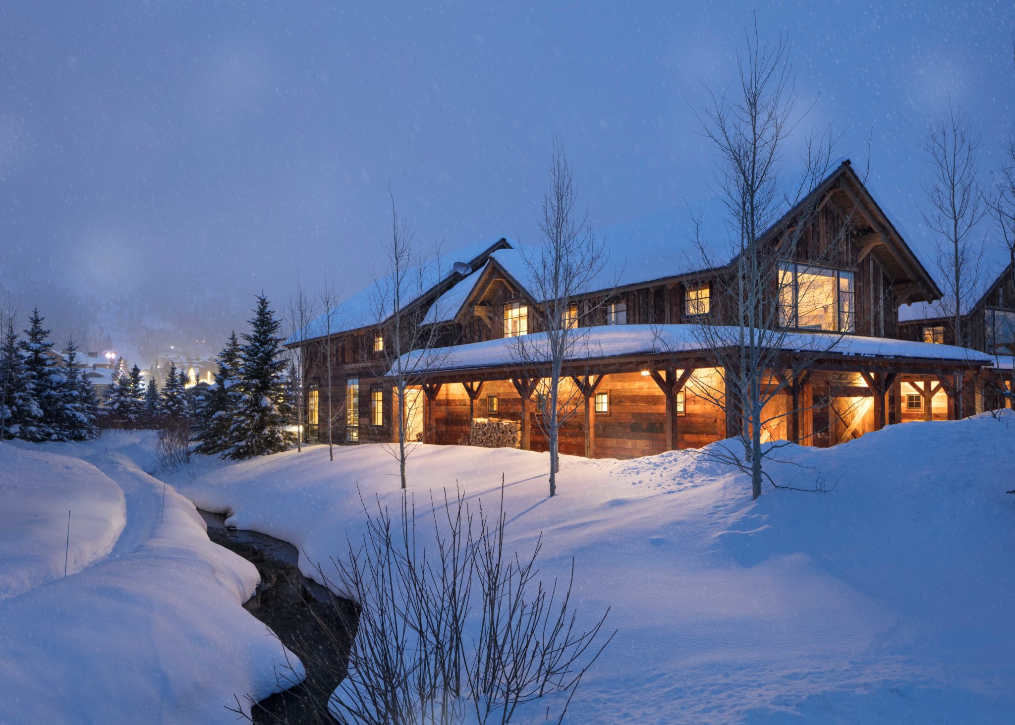 A featured Jackson Hole home is pictured, great for family vacations.
